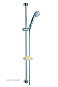 Hansgrohe Showering -  Croma 2 Jet Unica S 90cm Wall Bar Set Cp
