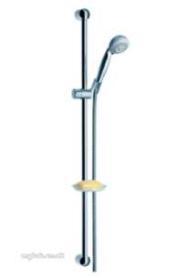 Hansgrohe Showering -  Croma 2 Jet Unica S 90cm Wall Bar Set Cp