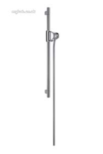 Hansgrohe Showering -  Hansgrohe Unica D 65cm Wall Bar Chrome