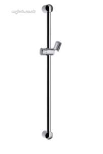 Hansgrohe Showering -  Unica S 65cm Wall Bar Ex Hose Chrome