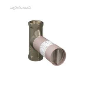 Hansgrohe Showering -  Hansgrohe 1/2 Inch Conc Shut Off Valve Cp