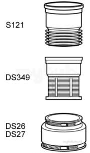 Hunter Plastics Above Ground -  110mm Pvc To Ci Connector Ds349-b