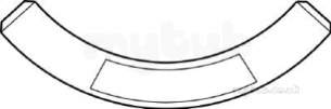 Hunter Plastics Below Ground -  110mm X 87.5deg 455mm Rad Chl Bbd Ds566