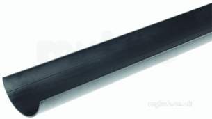 Hunter Plastics Above Ground -  Highflo 76mm X 2m Gutter R513-b Br513