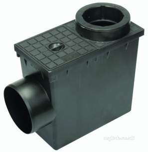 Hunter Plastics Below Ground -  110mm Rainwater Gully Outlet Ds42