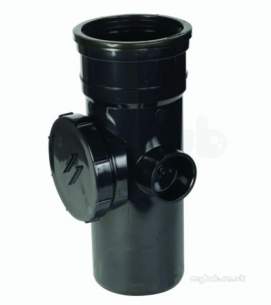 Hunter Plastics Above Ground -  160mm Access Pipe Spigot Tail S472-b