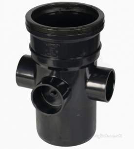 Hunter Plastics Above Ground -  110mm X50mm Boss Pipe Spigot Tail S244-b