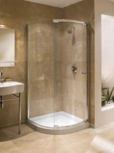 Kohler Daryl Piero Shower Enclosures -  Kohler Daryl Iana Quadrant Slv/cl 900mm R/h Obsolete