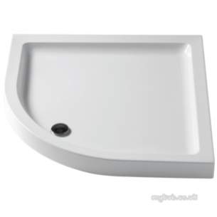 Trevi Showerworld Shower Trays -  Ideal Standard Idealite L6254 Tray Quad 900mm Lp Ft Wh L625401