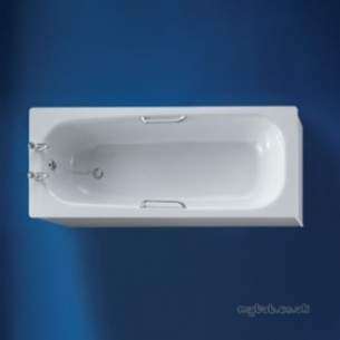 Armitage Shanks Steel Baths -  Armitage Shanks Nisa S169901 Bath 1700 X 700mm No Tap Holes Wh