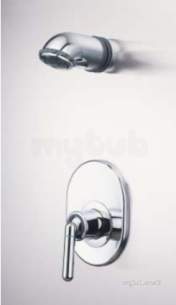 Ideal Standard Showers -  Ideal Standard Class A2219 Fixed Overhead Shower Kit Cp A2219aa