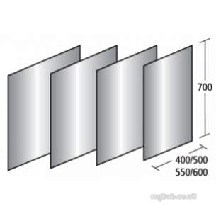 Ideal Standard Concept Furniture -  Ideal Standard Concept E6591bh 500 X 700mm Mirror