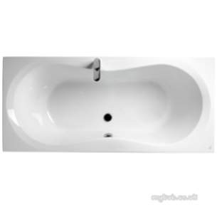 Ideal Standard Art and design Baths -  Ideal Standard Aqua Duo E3322 1800 X 800mm Bath No Tap Holes Wh