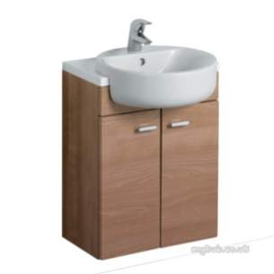 Ideal Standard Concept Furniture -  Ideal Standard Concept E6454sx W/h 600 Basn Unit D Wnut