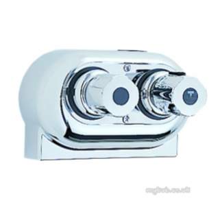 Ideal Standard Showers -  Ideal Standard Trevi Boost E9105 Exp Mixer Plus Ev Kit Chrome Plated Replaced