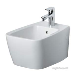 Ideal Standard Art and Design -  Ideal Standard Ventuno T5151 Wall Hung Bidet One Tap Hole White T515101