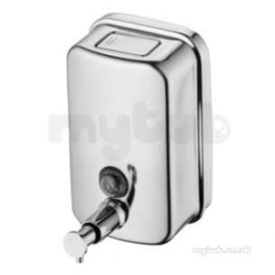 Ideal Standard Bathroom Accessories -  Iom Soap Dispenser Wall Mounted 500ml Ss A9109my