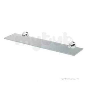 Ideal Standard Bathroom Accessories -  Iom Shelf 60 Cm Frosted Glass/chrome A9124aa