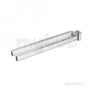 Ideal Standard Bathroom Accessories -  Softmood A9138 460mm Double Towel Rail A9138aa