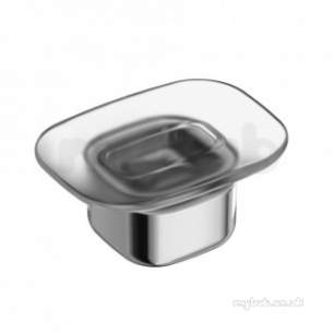 Ideal Standard Bathroom Accessories -  Softmood A9141 Soap Dish And Holder