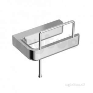 Ideal Standard Bathroom Accessories -  Softmood A9142 Single Toilet Roll Holder A9142aa
