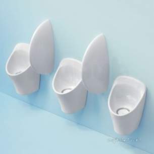 Armitage Shanks Commercial Sanitaryware -  Armitage Shanks Aridian Urinal Vo White W/ls 41mm Nologo S618701