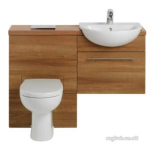 Ideal Standard Create Furniture -  Ideal Standard Create E3317 600mm Laminate Worktop Oak