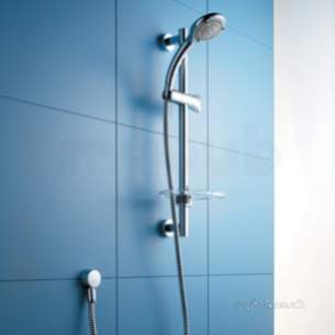 Ideal Standard Showers -  Ideal Standard Elipse L7119 Shower Kit Lp And Hp 900mm Cp L7119aa