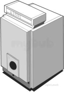 Ideal Industrial Boilers -  Harrier Gt Burner Door 145mm Id14