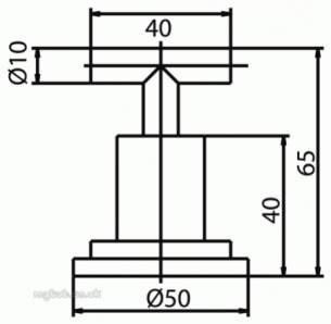 Ideal Standard Jado Accessories -  Ideal Standard Haven L4039 Robe Hook Cp