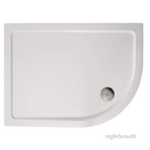 Trevi Showerworld Shower Trays -  Ideal Standard Idealite L6256 Right Hand Quad 900 X 800 Lp Ft Wh L625601