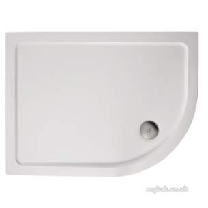 Trevi Showerworld Shower Trays -  Ideal Standard Idealite L6259 Left Hand Quad 1200 X 900 Lp Ft Wh