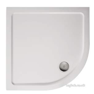 Trevi Showerworld Shower Trays -  Ideal Standard Idealite L6268 Tray Quad 800mm Lp Up Wh L626801