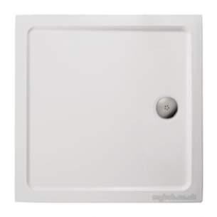 Trevi Showerworld Shower Trays -  Ideal Standard Idealite L6333 Tray 760 X 760mm Lp Up Whit