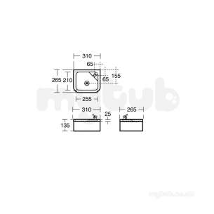 Armitage Shanks Commercial Sanitaryware -  Armitage Shanks Purita Drinking Fountain Wall Mounted S5449my