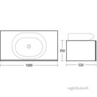 Ideal Standard Art and design Furniture -  Ideal Standard Simplyu T7205 1000mm Drawr Unit Wh Gloss T7205wg