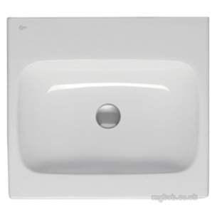 Ideal Standard Vanity Basins -  Ideal Standard Simplyu T0136 Dyn 550mm Basin No Tap Holes White