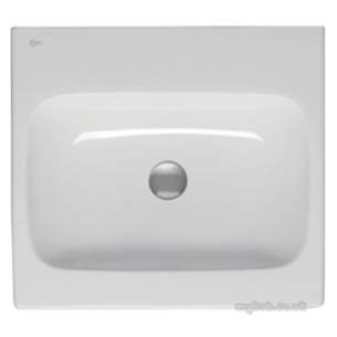 Ideal Standard Vanity Basins -  Ideal Standard Simplyu T0136 Dyn 550mm Basin No Tap Holes White T013601