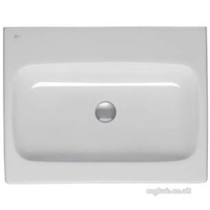 Ideal Standard Vanity Basins -  Ideal Standard Simplyu T0134 Dyn 800mm Basin No Tap Holes White