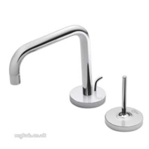 Ideal Standard Art and design Brassware -  Ideal Standard Simplyu A4484 Sl Two Tap Holes Puw Basin Mixer Cp