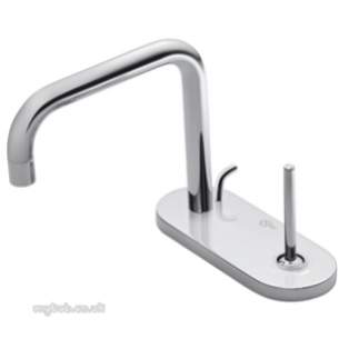 Ideal Standard Art and design Brassware -  Ideal Standard Simplyu A4485 Sl Two Tap Holes Puw Basin Mixer Cp