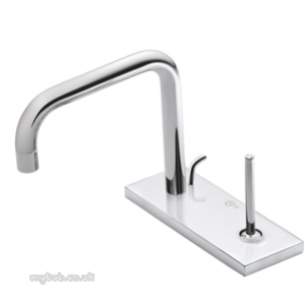 Ideal Standard Art and design Brassware -  Ideal Standard Simplyu A4486 Sl Two Tap Holes Puw Basin Mixer Cp A4486aa