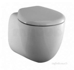 Ideal Standard Art and Design -  Ideal Standard Small Plus T6385 Soft Close Seat And Cover Wh T638501