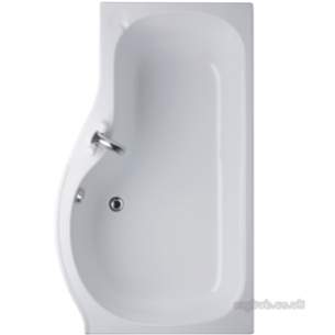 Ideal Standard Acrylic Baths -  Ideal Standard Space E4966 1500 X 700 If Plus No Tap Holes Bath Right Hand Wh