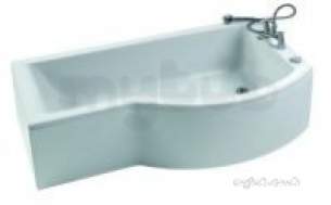 Ideal Standard Concept Acrylics -  Concept 1700x700 No Tap Holes Right Hand Std Shower Bath E731501