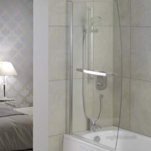 Trevi Shower Enclosures -  Ideal Standard Synergy L6212 Screen 895mm Sil Clear L6212aa