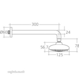 Ideal Standard Showers -  Ideal Standard Moonshadow L7108 F/ohd Strt Lp And Hp 3f Cp L7108aa