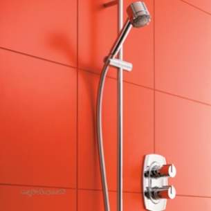 Ideal Standard Showers -  Ideal Standard Trevi Outline L6709 Bi Valve And 3f Kit Cp