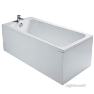 Ideal Standard Art and design Baths -  Ideal Standard Ventuno E0121 1700 X 800mm Bath No Tap Holes Wh E012101
