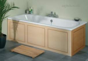 Tavistock Bath Panels -  Tavistock Ikon O333 800mm End Panel Beech